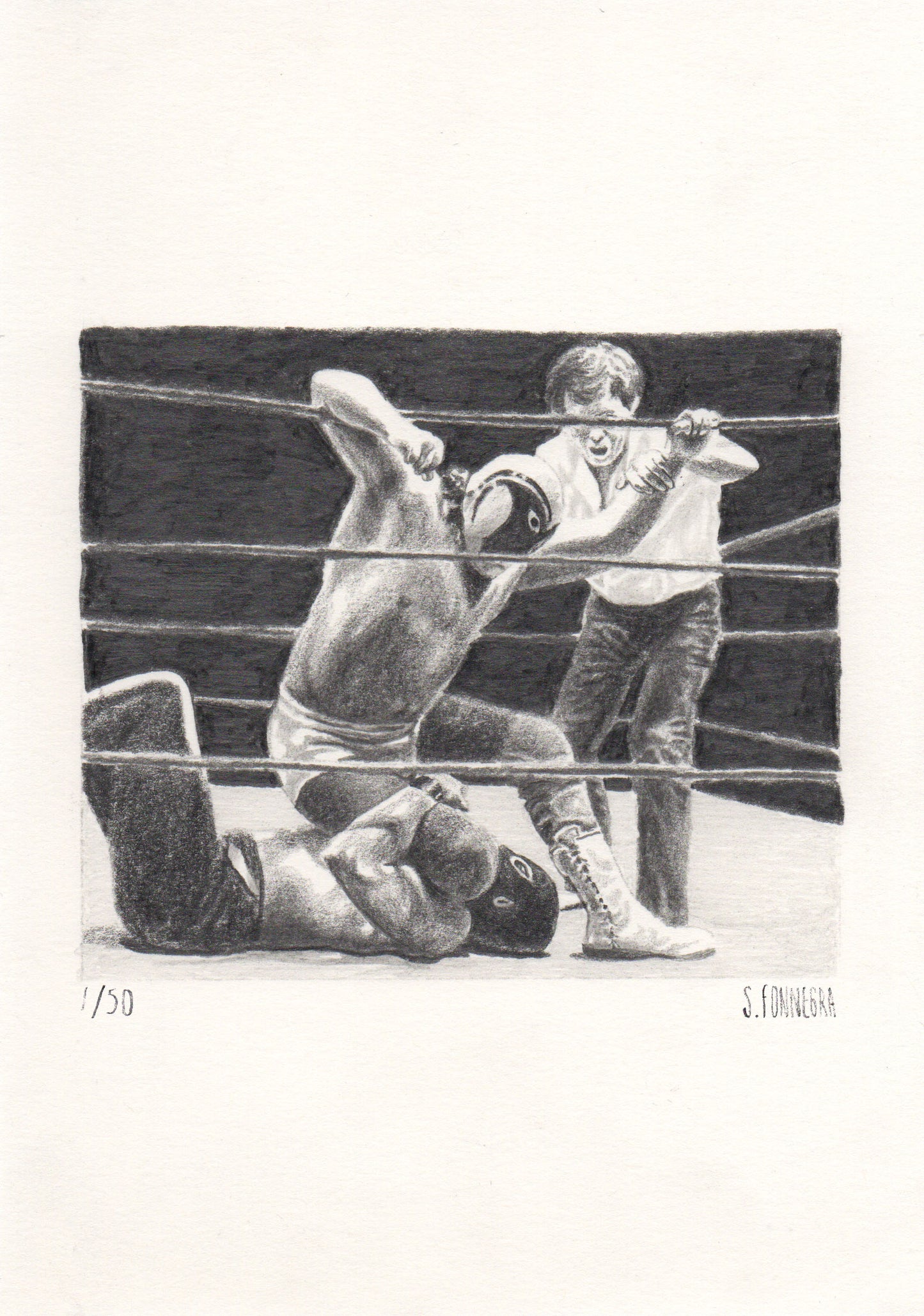 Luchadores 7 - PRINT